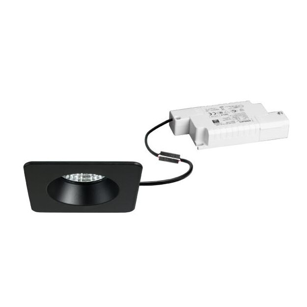 Brumberg 39267083 LED-Einbaudownlight ETMESA-S Schwarz