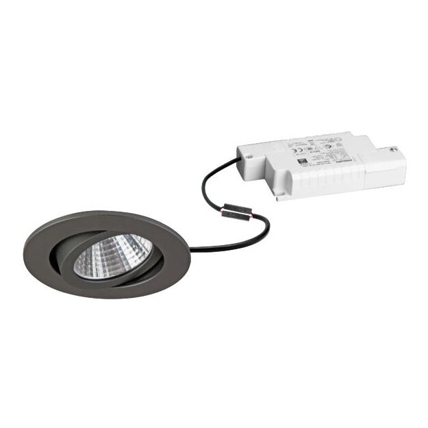 Brumberg 39353643 LED-Einbaustrahler 230V AC 6W 3000K IP65 Titan matt