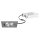 Brumberg 39355253 LED-Einbaustrahler 230V AC 6W 3000K IP65 Alu matt