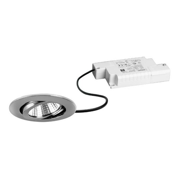 Brumberg 39363023 LED-Einbaustrahler 230V AC 6W 3000K Chrom