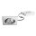 Brumberg 39364023 LED-Einbaustrahler 230V AC 7W 3000K Chrom