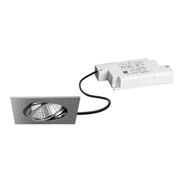 Brumberg 39365023 LED-Einbaustrahler 230V AC 6W 3000K Chrom