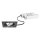 Brumberg 39365153 LED-Einbaustrahler 230V AC 6W 3000K Nickel matt
