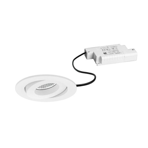 Brumberg 39377173 LED-Einbaustrahler 230V AC 7W 3000K Strukturweiß
