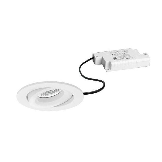Brumberg 39378173 LED-Einbaustrahler 230V AC 7W 3000K Strukturweiß