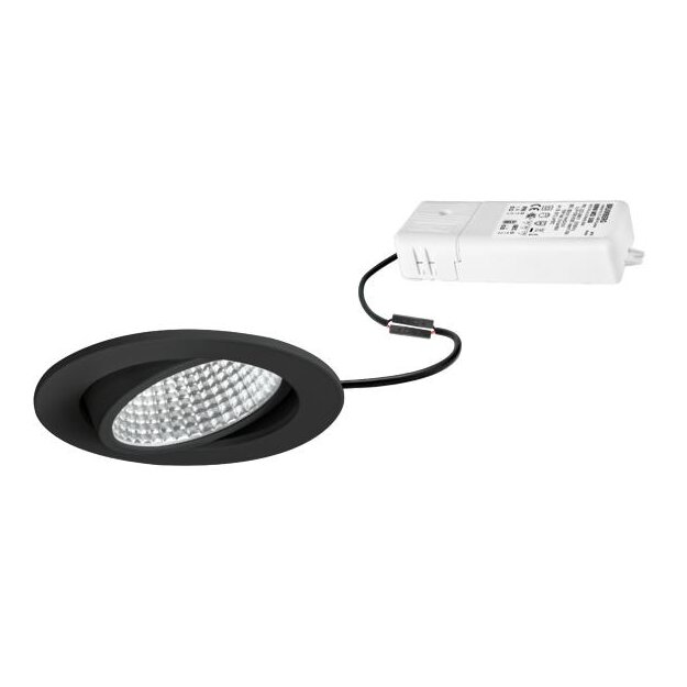 Brumberg 39395083 LED-Einbaustrahler 230V AC 12W 3000K Schwarz