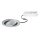 Brumberg 39395253 LED-Einbaustrahler 230V AC 12W 3000K Alu matt