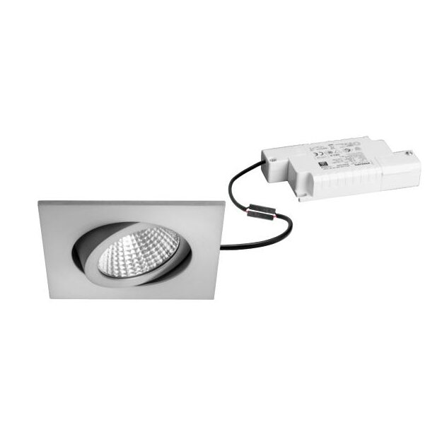 Brumberg 39462253 LED-Einbaustrahler 230V AC 6W dim2warm Alu matt