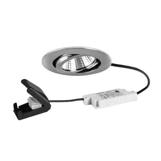 Brumberg 39463023 LED-Einbaustrahler 230V AC 6W 3000K Chrom