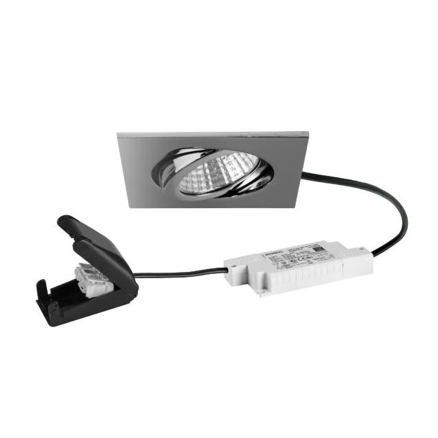 Brumberg 39465023 LED-Einbaustrahler 230V AC 6W 3000K Chrom