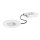 Brumberg 39480173 LED-Einbaudownlight BB20 Strukturweiß