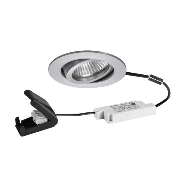 Brumberg 39483253 LED-Einbaustrahler 230V AC 6W d2w Alu matt