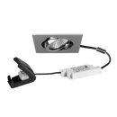 Brumberg 39485023 LED-Einbaustrahler 230V AC 6W d2w Chrom