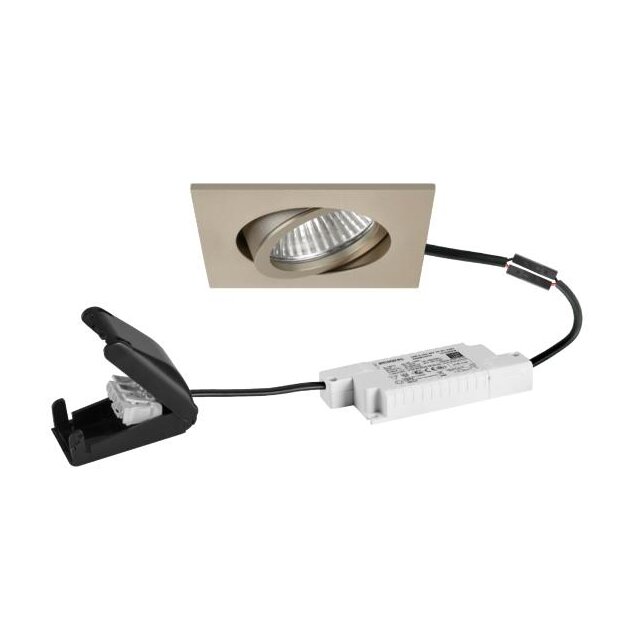 Brumberg 39485633 LED-Einbaustrahler 230V AC 6W d2w Champagner matt