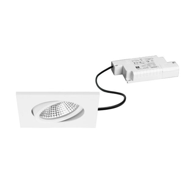 Brumberg 39488173 LED-Einbaustrahler 230V AC 7W 3000K IP65 Strukturweiß