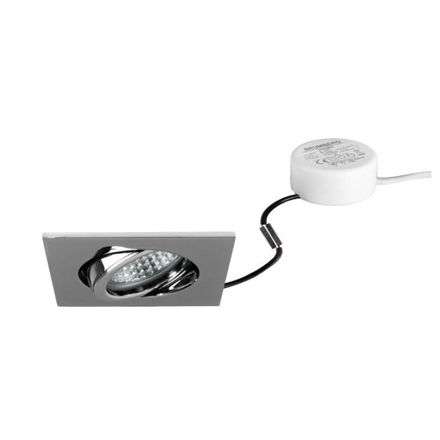 Brumberg 40144023 LED-Einbaustrahler 230V AC 6W 3000K Chrom