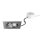 Brumberg 40365023 LED-Einbaustrahler 230V AC 6W 3000K Chrom