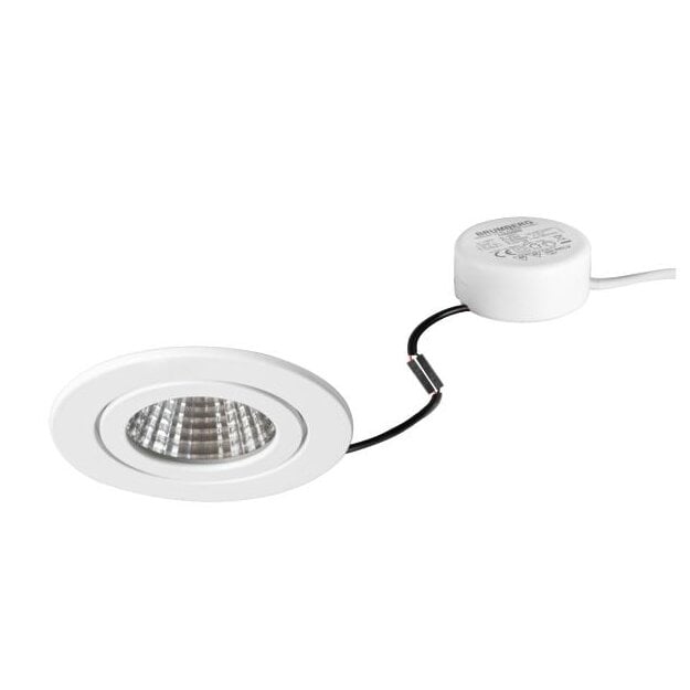 Brumberg 40375073 LED-Einbaudownlight ITANSA-R BB15 Weiß