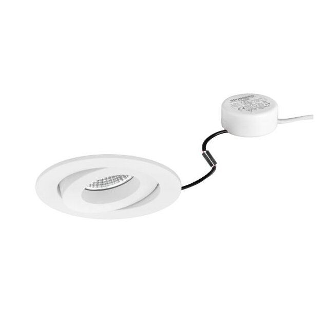Brumberg 40377173 LED-Einbaustrahler 230V AC 7W 3000K Strukturweiß