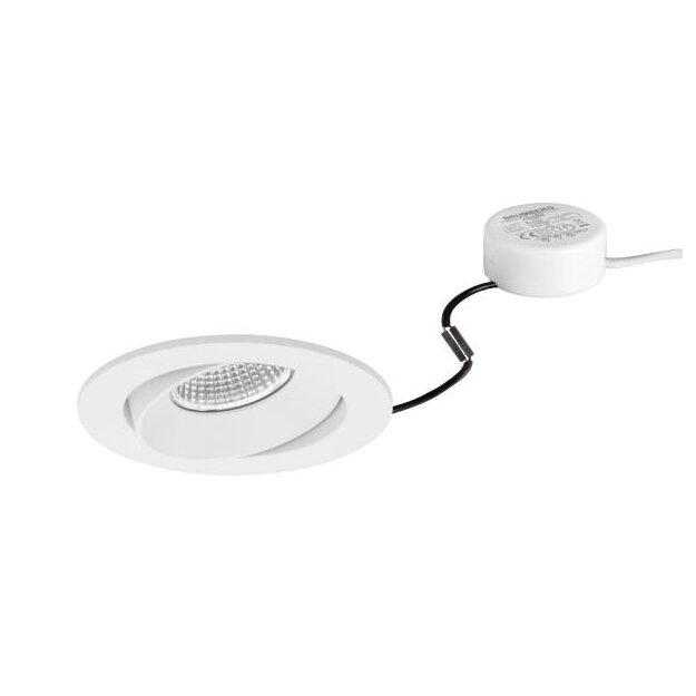 Brumberg 40379173 LED-Einbaustrahler 230V AC 7W 3000K Strukturweiß
