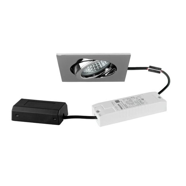 Brumberg 41444023 LED-Einbaustrahler 230V AC 6W 3000K Chrom