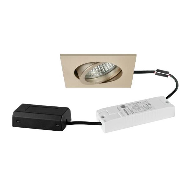 Brumberg 41444633 LED-Einbaustrahler 230V AC 6W 3000K Champagner matt