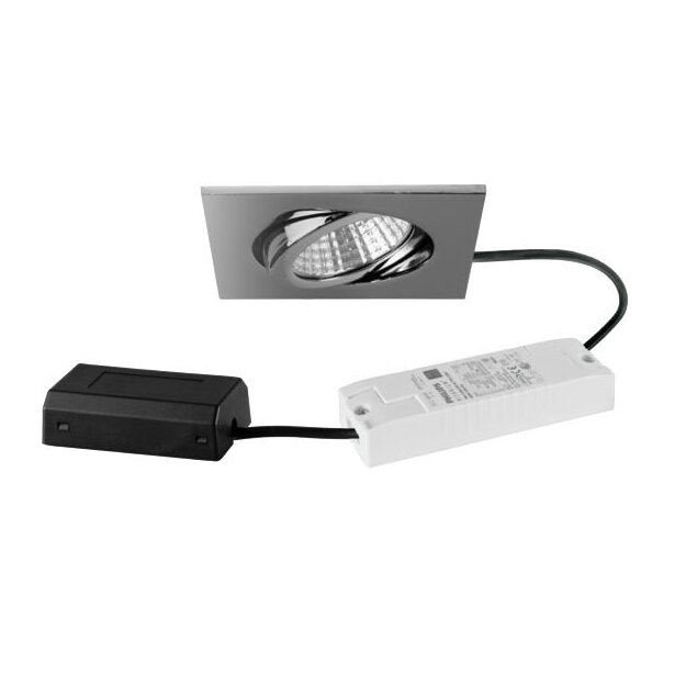 Brumberg 41465023 LED-Einbaustrahler 230V AC 6W 3000K Chrom