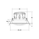 Brumberg 41488183 LED-Einbaustrahler 230V AC 7W 3000K...