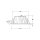 Brumberg 41552074 LED-Einbaudownlight LYDON MINI Weiß