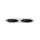 Brumberg 45020550 Einbaumodul Oval 2-lampig Strukturschwarz