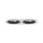 Brumberg 45021550 Einbaumodul Oval 2-lampig Strukturschwarz