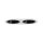 Brumberg 45022550 Einbaumodul Oval 2-lampig Strukturschwarz