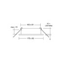 Brumberg 45023550 Einbaumodul Rechteckig 2-lampig...