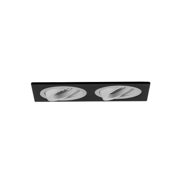 Brumberg 45023560 Einbaumodul Rechteckig 2-lampig Strukturweiß