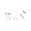 Brumberg 45024180 Einbaumodul Rechteckig 2-lampig...