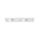 Brumberg 45025170 Einbaumodul Rechteckig 2-lampig Strukturweiß