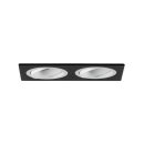Brumberg 45025560 Einbaumodul Rechteckig 2-lampig Strukturweiß