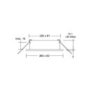 Brumberg 45026180 Einbaumodul Rechteckig 3-lampig...