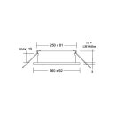 Brumberg 45028170 Einbaumodul Rechteckig 3-lampig...
