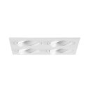 Brumberg 45031170 Einbaumodul Quadratisch 4-lampig Strukturweiß