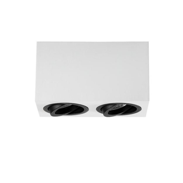 Brumberg 45123550 Anbaumodul Rechteckig Strukturweiß / Strukturschwarz