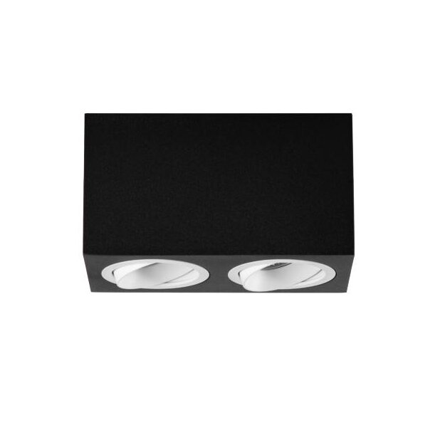 Brumberg 45125560 Anbaumodul Rechteckig Strukturweiß / Strukturschwarz