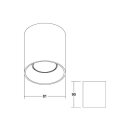 Brumberg 45130170 Anbaumodul TURN für GU10-Lampe...
