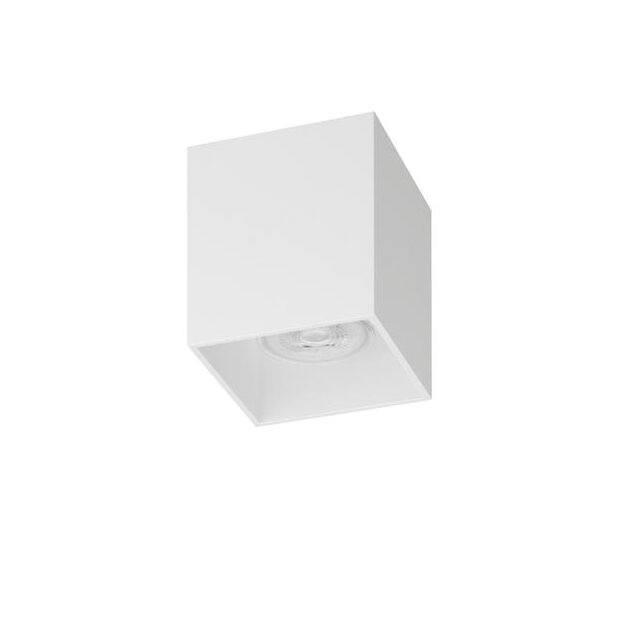 Brumberg 45131170 Anbaumodul TURN für GU10-Lampe Quadratisch Strukturweiß