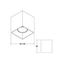 Brumberg 45131180 Anbaumodul TURN für GU10-Lampe...