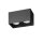 Brumberg 45135180 Anbaumodul TURN für GU10-Lampe Rechteckig Strukturschwarz