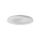 Brumberg 45320070 Einbaudownlight COVER-UP IP44 Rund Weiß mit Dekoglas klar