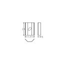 Brumberg 53014000 Halter-Set zu 53701 2x Schraube / 2x...