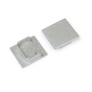 Brumberg 53057260 Endkappen-Set zu 53402 Silber