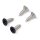 Brumberg 53058080 Schrauben-Set zu Endkappen-Set 53057 Schwarz